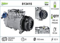 VALEO Compressor, airconditioning VALEO CORE-FLEX (813415)