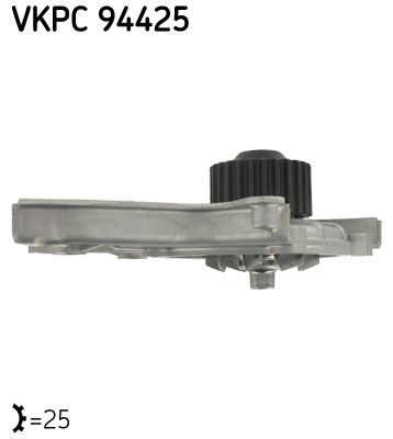 SKF Waterpomp, motorkoeling Aquamax (VKPC 88617)