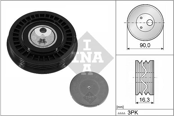Schaeffler INA Waterpomp + distributieriem set (530 0650 32)